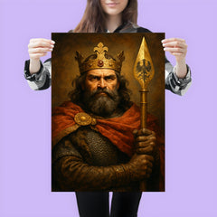 Boleslaw Chrobry with imperial spear poster 3