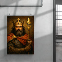 Boleslaw Chrobry with imperial spear poster 4