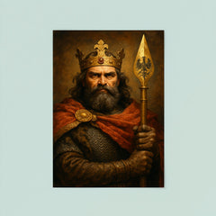 Boleslaw Chrobry with imperial spear poster 8