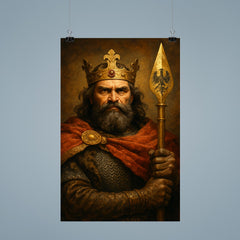 Boleslaw Chrobry with imperial spear poster 9