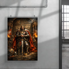 Boleslaw the Brave before Gniezno doors poster 4