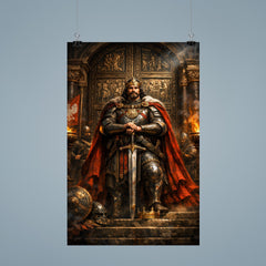 Boleslaw the Brave before Gniezno doors poster 9