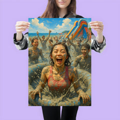 Boryeong Mud Festival South Korea poster 3