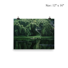 Bottle Brush Trees by Jian Chong Min, c. 1990 poster 3