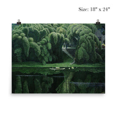 Bottle Brush Trees by Jian Chong Min, c. 1990 poster 5