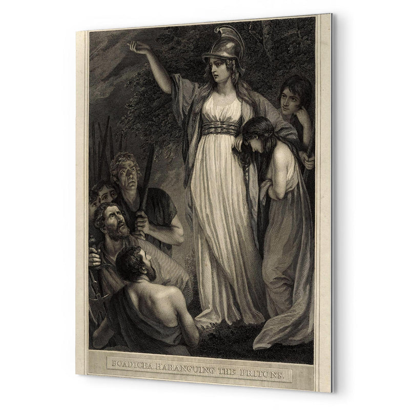 Boudica by John Opie metal print mockup
