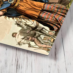 Boudica metal print mockup