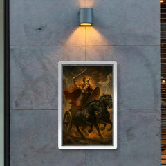 Boudica war chariot charge through ash and thunder poster 2