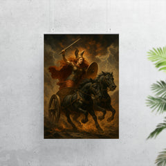 Boudica war chariot charge through ash and thunder poster 7