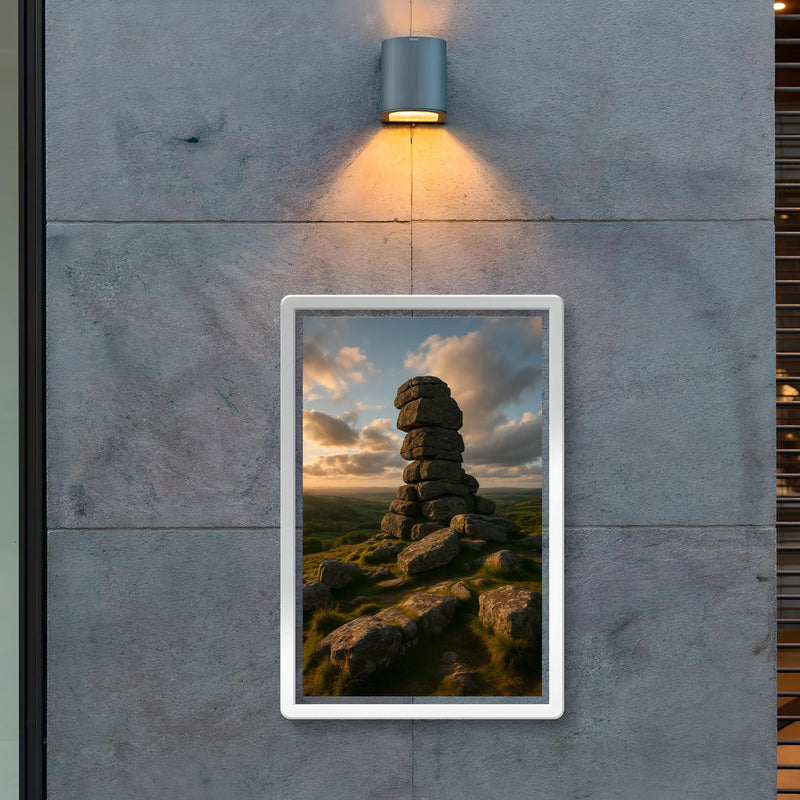 Bowerman's Nose Dartmoor England poster 2