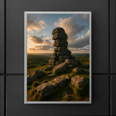 Bowerman's Nose Dartmoor England poster 5