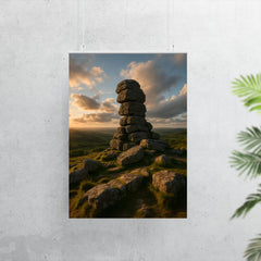 Bowerman's Nose Dartmoor England poster 7
