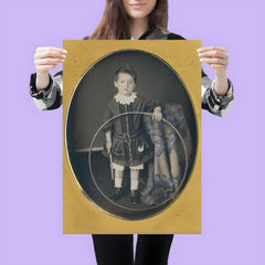 Boy with Hoop, 1857 poster 3
