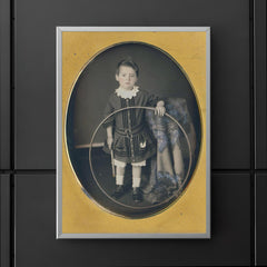 Boy with Hoop, 1857 poster 5