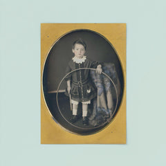 Boy with Hoop, 1857 poster 8