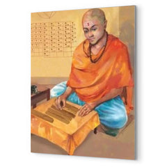 Brahmagupta metal print mockup