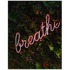 Breathe - Neon Sign jigsaw puzzle