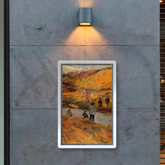 Breton Fishermen by Paul Gauguin, 1888 poster 2