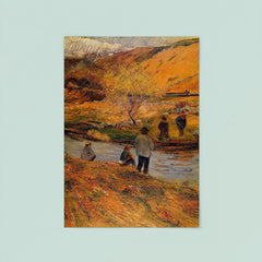 Breton Fishermen by Paul Gauguin, 1888 poster 8