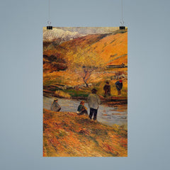 Breton Fishermen by Paul Gauguin, 1888 poster 9
