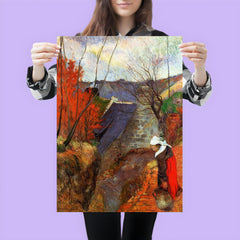 Breton Woman with a Pitcher by Paul Gauguin, 1888 poster 3