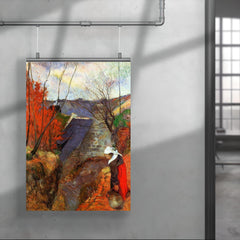 Breton Woman with a Pitcher by Paul Gauguin, 1888 poster 4