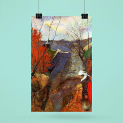 Breton Woman with a Pitcher by Paul Gauguin, 1888 poster 6