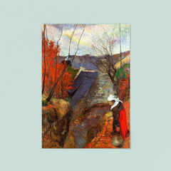 Breton Woman with a Pitcher by Paul Gauguin, 1888 poster 8