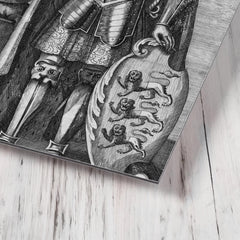 Brian Boru metal print mockup