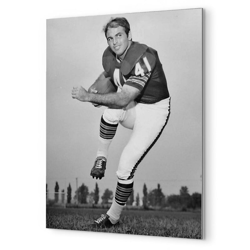 Brian Piccolo metal print mockup