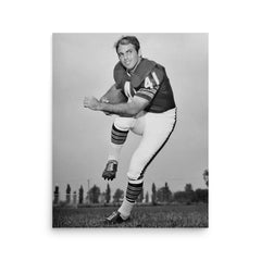 Brian Piccolo poster on a plain backdrop in size 16"x20".