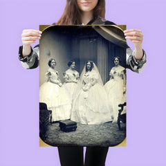 Bridal Party, 1851 poster 3