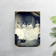 Bridal Party, 1851 poster 7