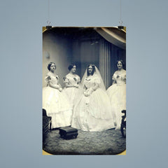 Bridal Party, 1851 poster 9