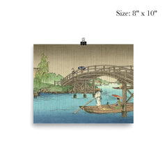 Bridge in Rainy Season by Koho Shoda poster 4