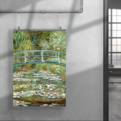 Bridge Over a Pond of Water Lilies by Claude Monet poster 4