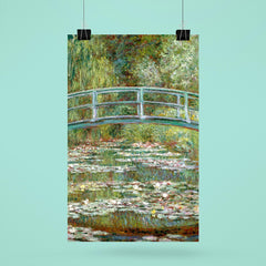 Bridge Over a Pond of Water Lilies by Claude Monet poster 6