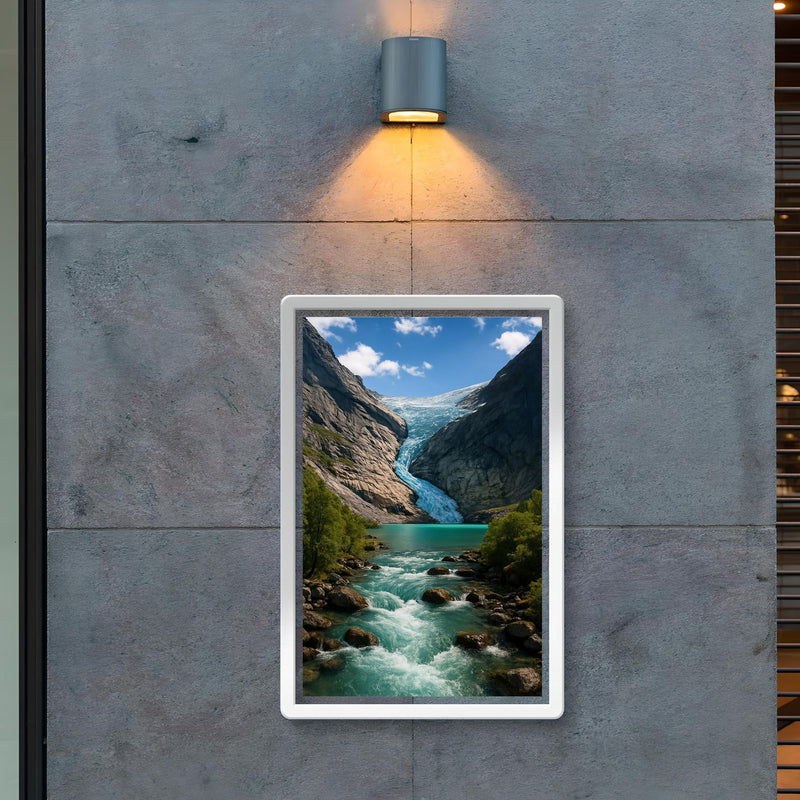 Briksdalsbreen Glacier Norway poster 2