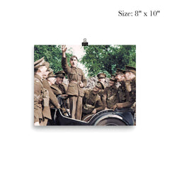 British Royal Signals Soldiers Mocking Adolf, October 3, 1939 poster 4