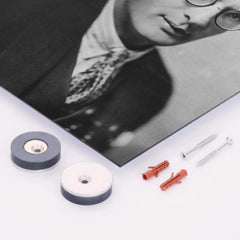 Bronisław Malinowski metal print mockup