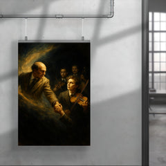 Bronislaw Huberman rescuing musicians from darkness poster 4