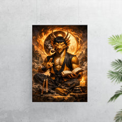 Bruce Lee inspired public domain dragon philosopher poster 7