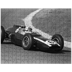 Bruce McLaren at 1962 Dutch Grand Prix jigsaw puzzle