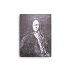 Bruno Mauricio de Zabala canvas print on a plain backdrop in size 12"x16".