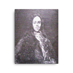 Bruno Mauricio de Zabala canvas print on a plain backdrop in size 16"x20".