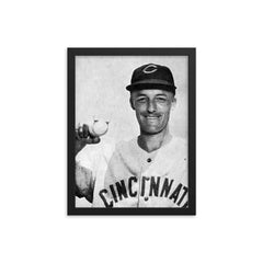 Bud Podbielan framed print on a plain backdrop in size 12"x16".