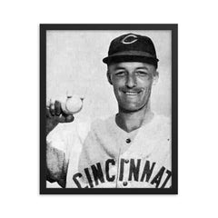 Bud Podbielan framed print on a plain backdrop in size 16"x20".