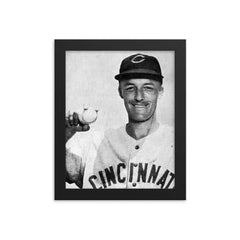 Bud Podbielan framed print on a plain backdrop in size 8"x10".