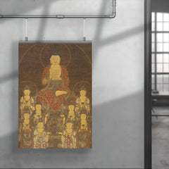 Buddha Amitabha - Amita - and the Eight Great Bodhisattvas poster 4