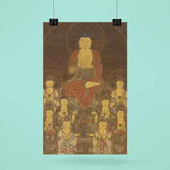 Buddha Amitabha - Amita - and the Eight Great Bodhisattvas poster 6